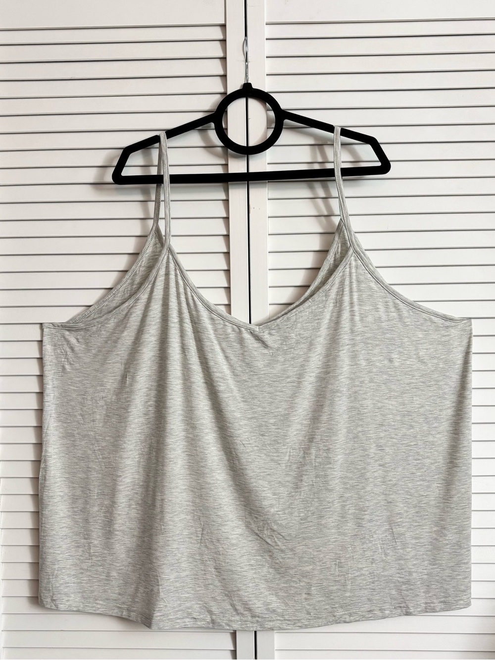Old Navy Women’s Sunday Sleep Grey Spaghetti Strap Cami Tank Top, Size: 4X, NWOT